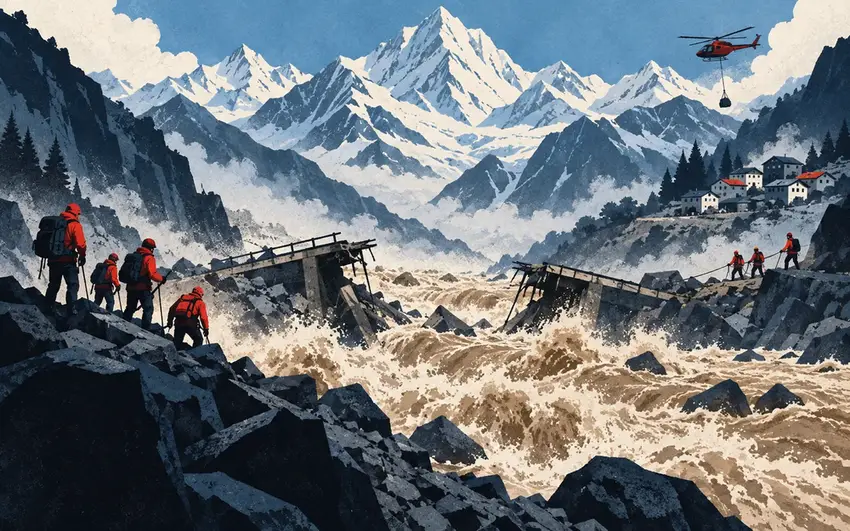 Nepal-Tibet border flood: what is known and what remains uncertain