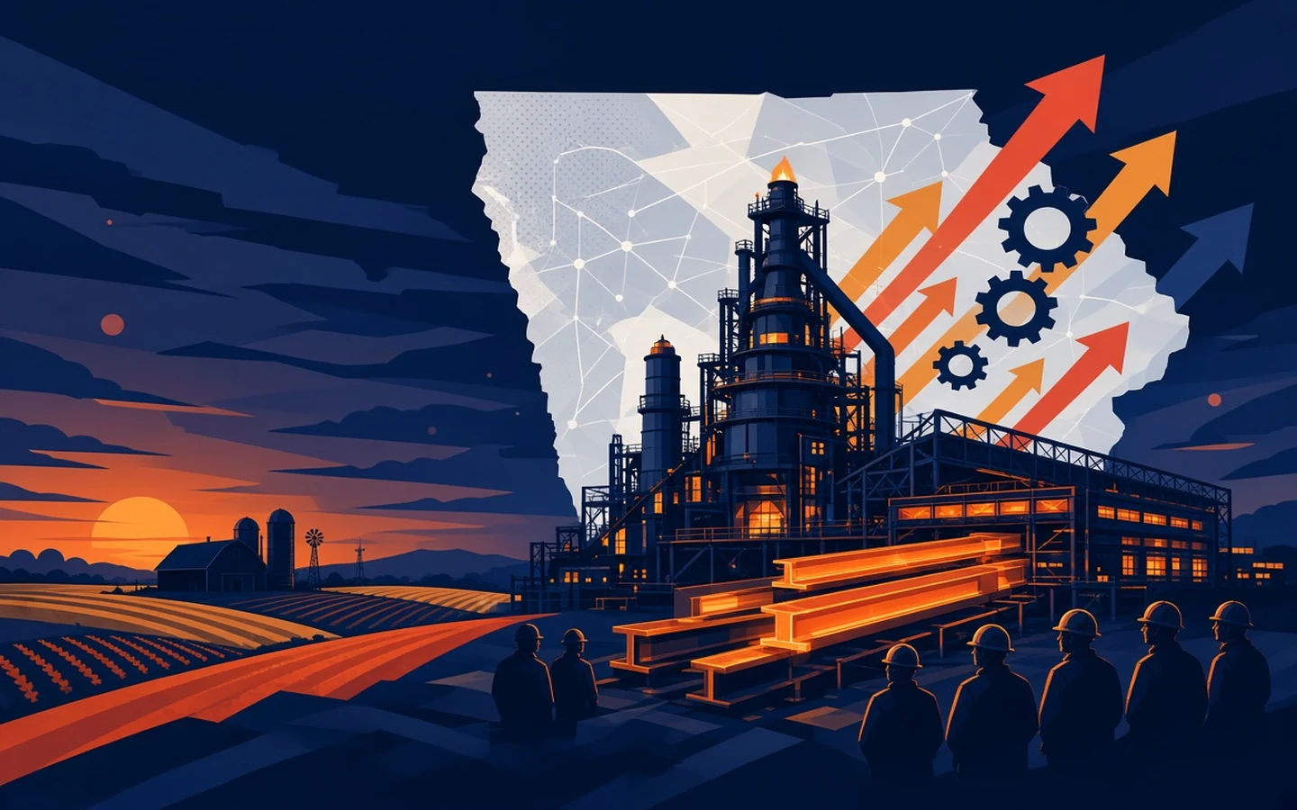 Trump announces $15 billion steel plant in Iowa ahead of midterms